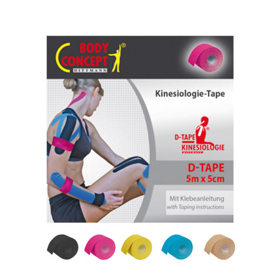D-Tape Kinesiologie Tape, 5m Rolle