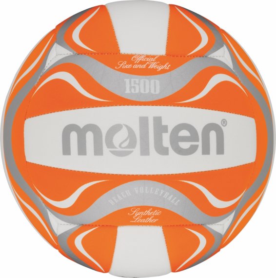 Molten Beachvolleyball BV1500-OR,...