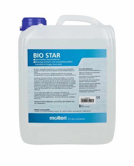 Molten "Bio Star" Sporthallen-Harzentferner, 5...
