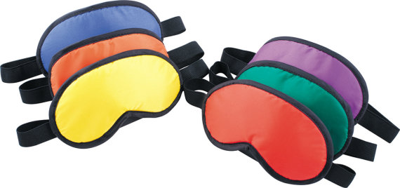Spordas Augen Blind Maske, 6er Set