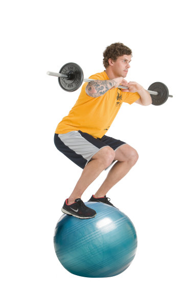 Togu Gymnastikball Powerball Extreme, ABS, 55-70 cm